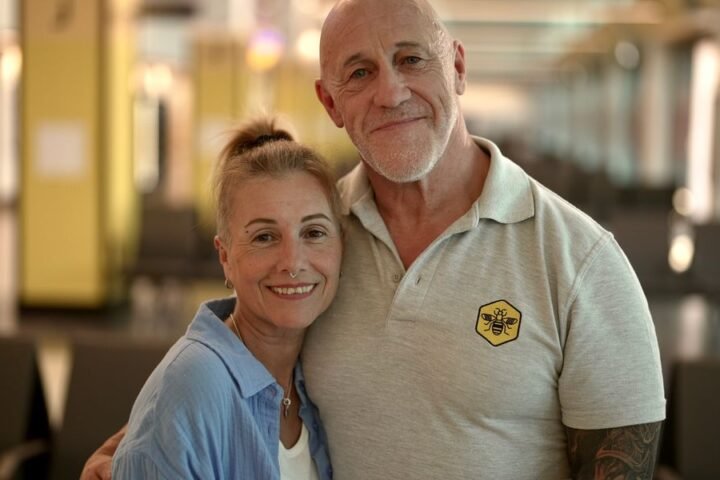 Adopted man uncovers sibling connection after two years of working together