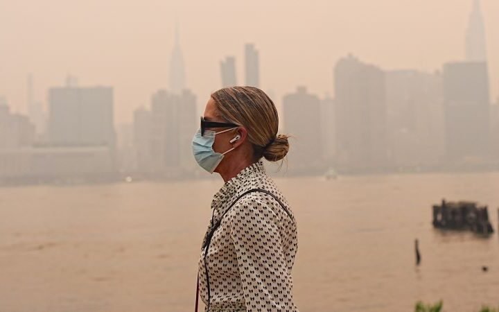 Air quality alert issued as wildfire smoke affects millions across the US and Canada