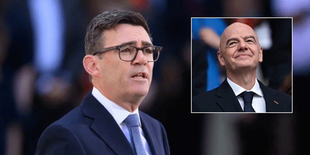 Andy Burnham criticizes Gianni Infantino's leadership following controversial FIFA investment plans