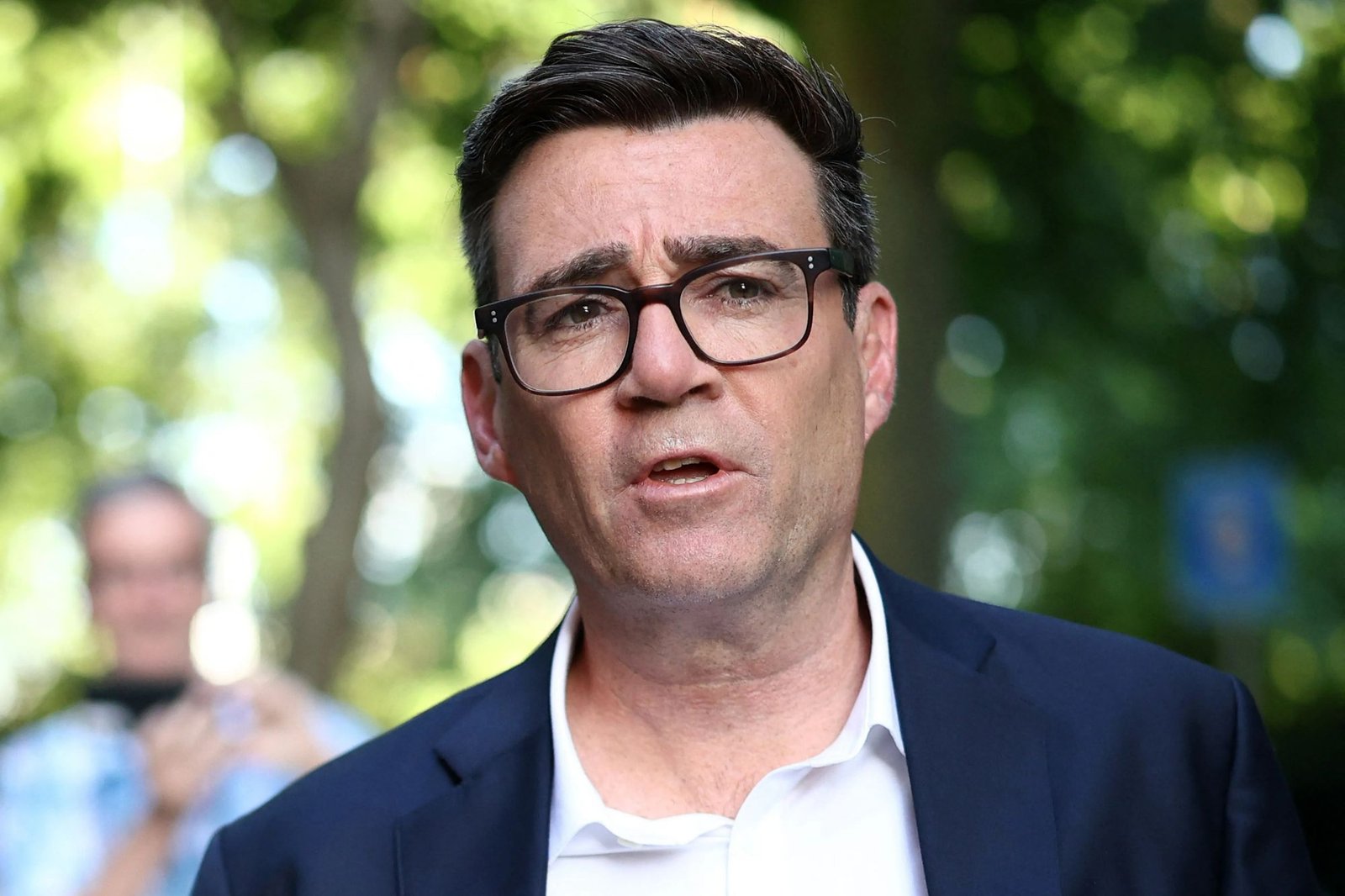 Andy Burnham outlines approach to Donald Trump after president's liberal remarks