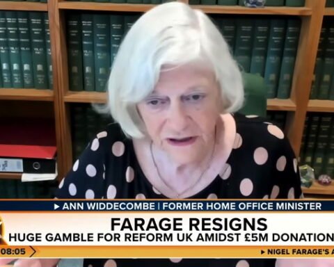Ann Widdecombe defends Nigel Farage's re-election bid in final interview before her death