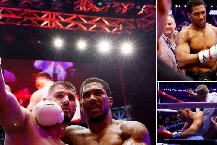 Anthony Joshua's dramatic win over Kristian Prenga sparks fix allegations and fan speculation