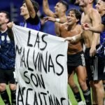 Argentina risks FIFA fine for displaying "Las Malvinas are Argentine" flag after World Cup victory over England