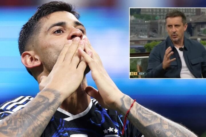 Argentina's Cristian Romero criticizes Gary Neville after England's World Cup exit