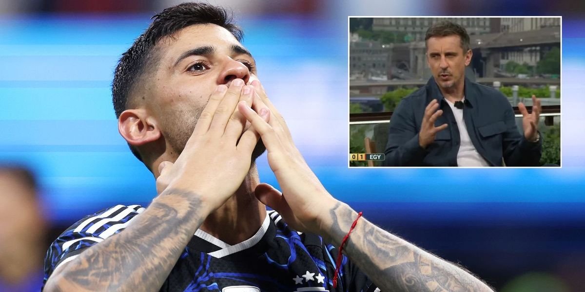Argentina's Cristian Romero criticizes Gary Neville after England's World Cup exit