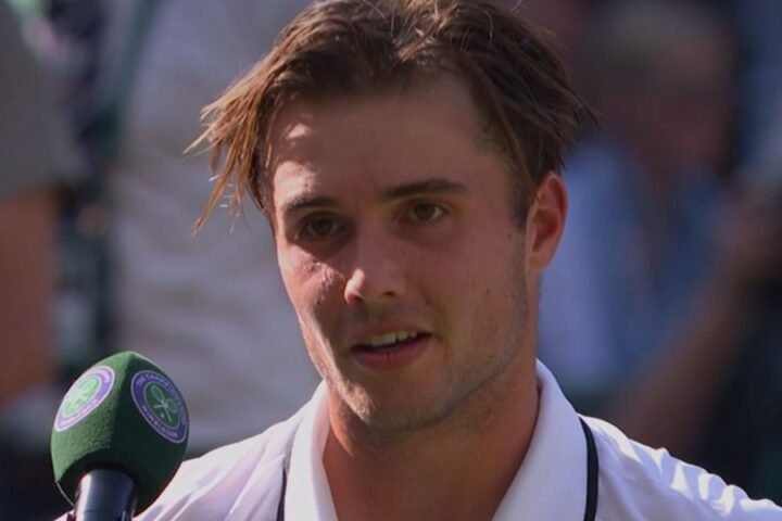 Arthur Fery interrupted by boos during Wimbledon interview after reaching semi-finals