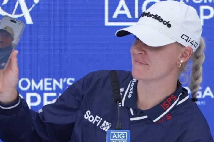 Charley Hull defends caddie prank amid backlash from critics