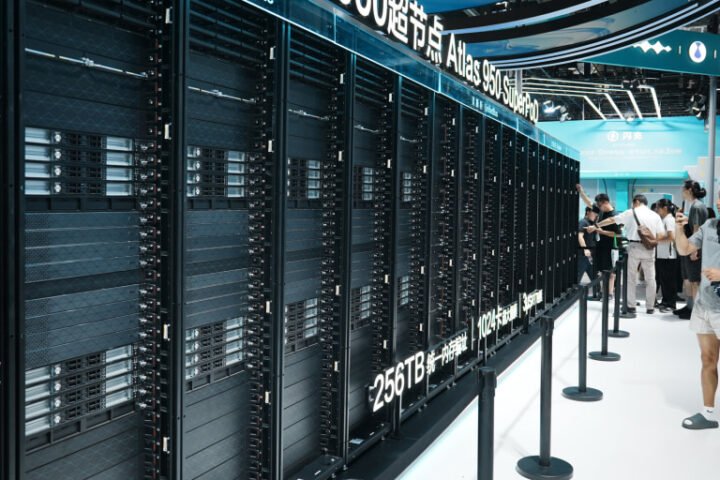 China showcases advancements in AI technologies amid fierce global competition