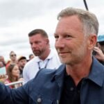 Christian Horner makes first appearance at British Grand Prix since leaving Red Bull