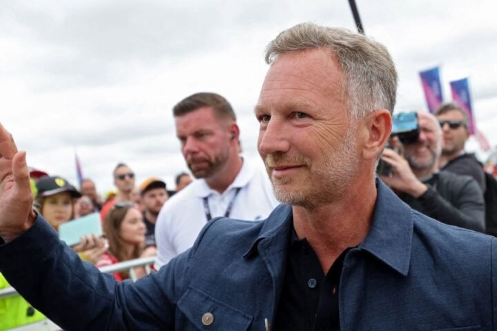 Christian Horner makes first appearance at British Grand Prix since leaving Red Bull
