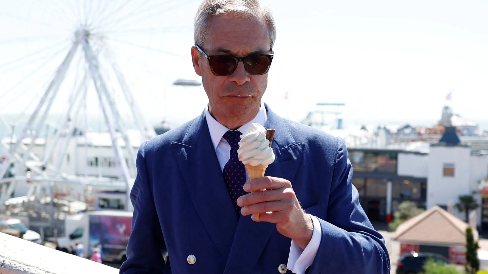 Clacton residents react to Nigel Farage's resignation and upcoming by-election against novelty candidates
