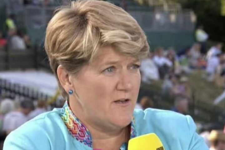 Clare Balding apologises for technical glitch during Wimbledon broadcast