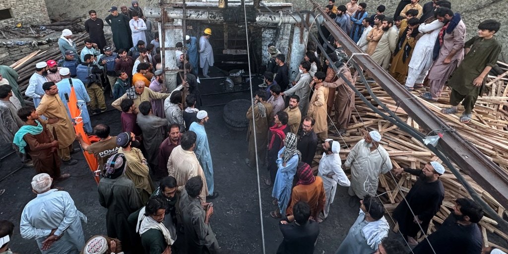 Coal mine explosion in Pakistan kills 32 miners, 10 others remain trapped