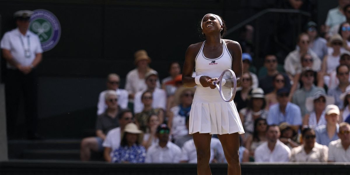 Coco Gauff expresses happiness despite semi-final exit at Wimbledon