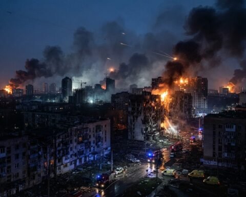 Russia strikes Kyiv with 41 missiles, 125 drones in massive combined overnight attack