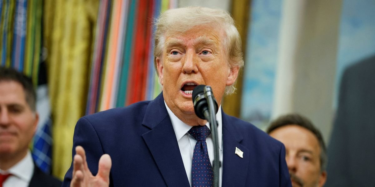 Donald Trump defends Folarin Balogun's red card after FIFA chief's intervention