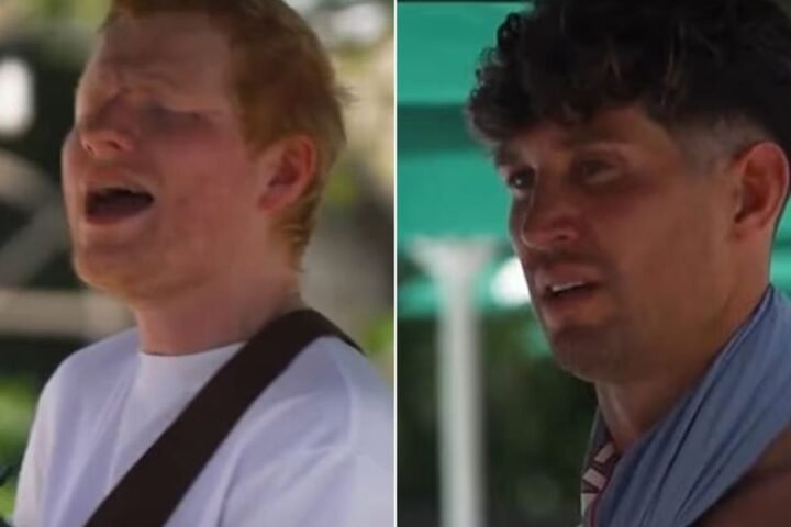 Ed Sheeran surprises England squad with performance ahead of Norway World Cup clash