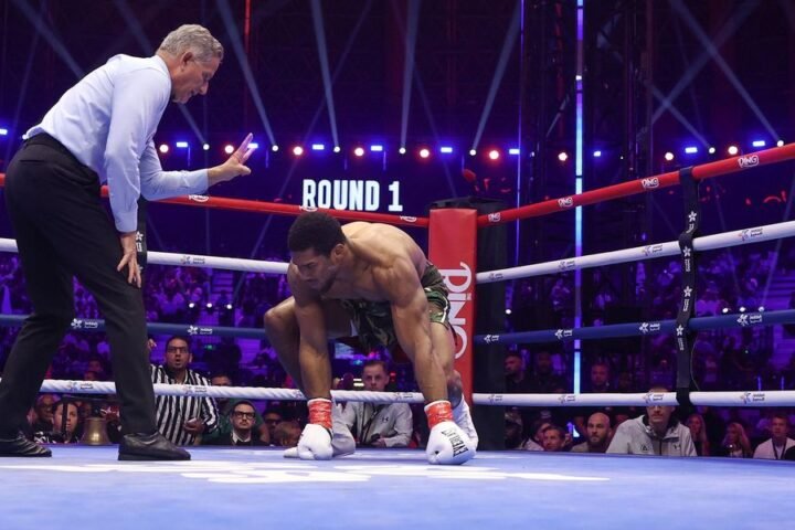 Eddie Hearn expresses concern for Anthony Joshua following dramatic victory over Kristian Prenga