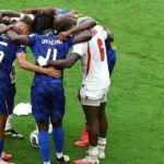England and France players unite in prayer after World Cup third-place playoff