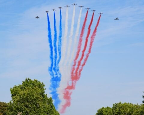 European military forces join Bastille Day parade in support of Ukraine