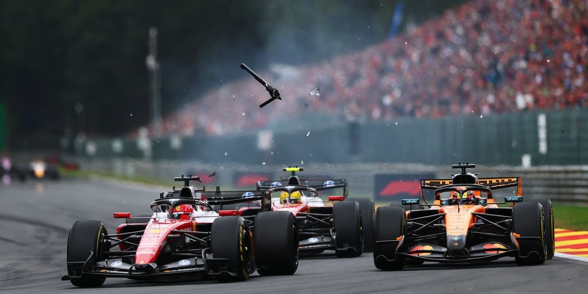 FIA admits error over Charles Leclerc's non-penalty in Belgian Grand Prix collision