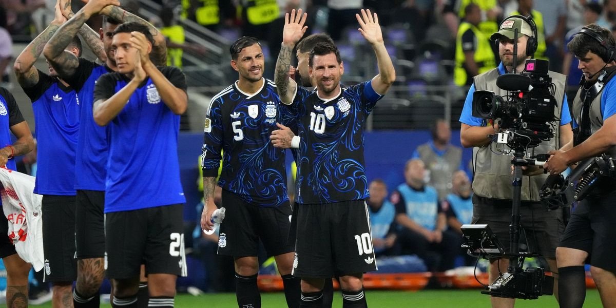FIFA approves Argentina's request to wear navy blue kit against England in World Cup semi-final