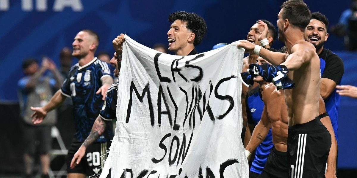 FIFA initiates disciplinary action against Argentina for Falklands banner display during World Cup