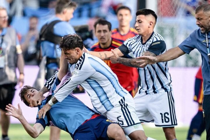 FIFA to investigate violent altercation following World Cup final between Spain and Argentina