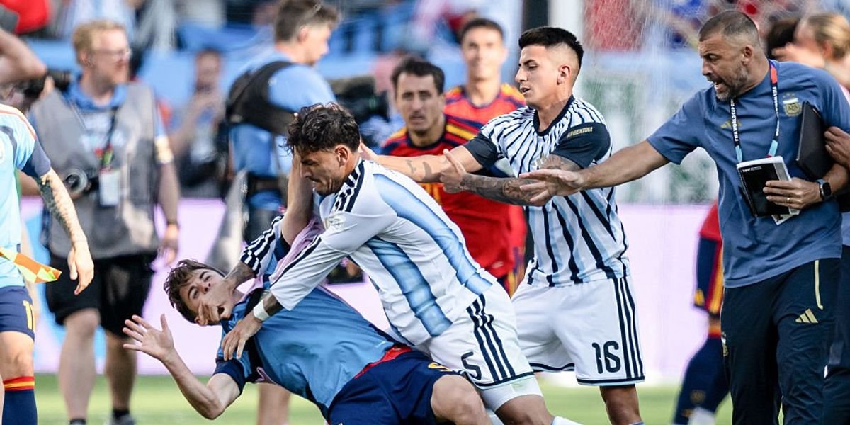 FIFA to investigate violent altercation following World Cup final between Spain and Argentina