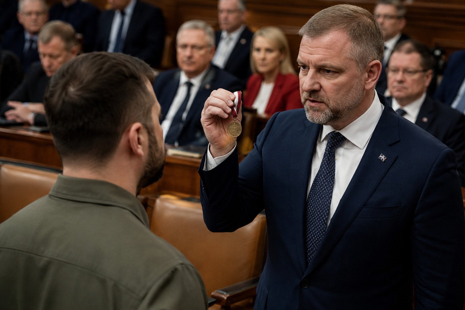 Czech far-right party seeks to revoke Zelensky's highest state award