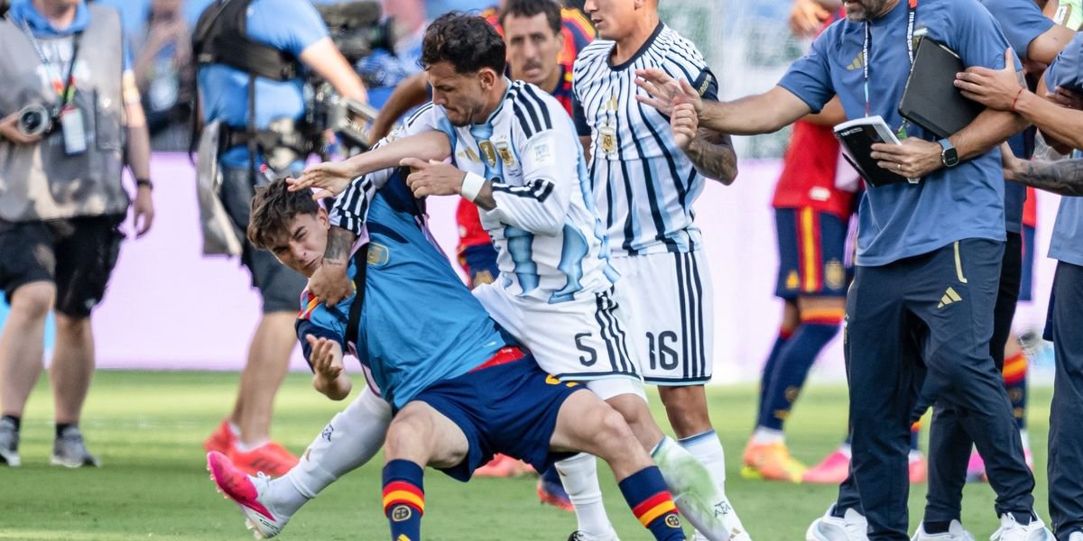 Gavi calls for leniency for Paredes amid post-match chaos at World Cup final