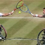 Hewett and Reid start Wimbledon wheelchair doubles title defence with commanding victory