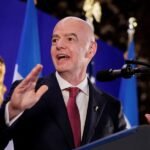 Infantino acknowledges England's third-place play-off but appears to momentarily forget details