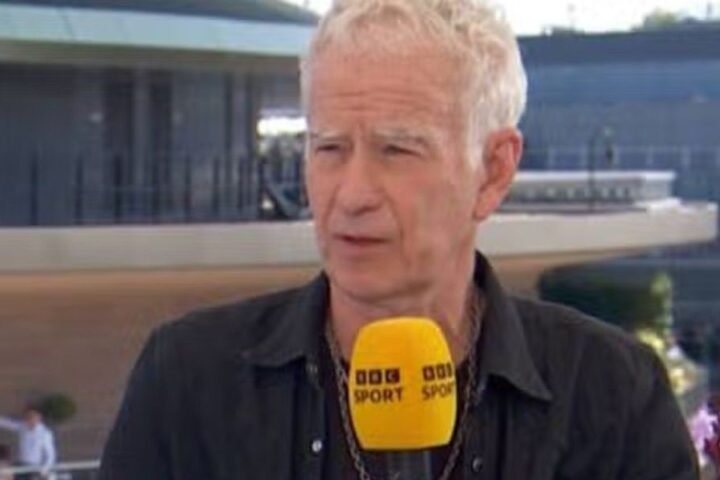 John McEnroe dons black to mourn US football team's exit from World Cup