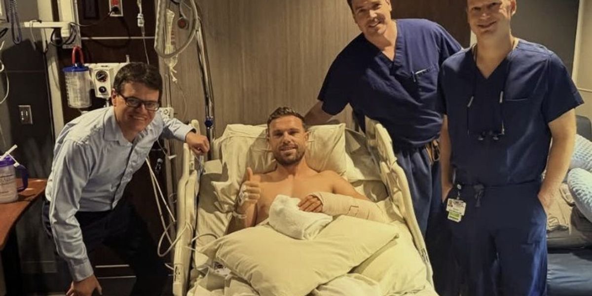 Jordan Henderson has surgery after injury during England's World Cup celebrations