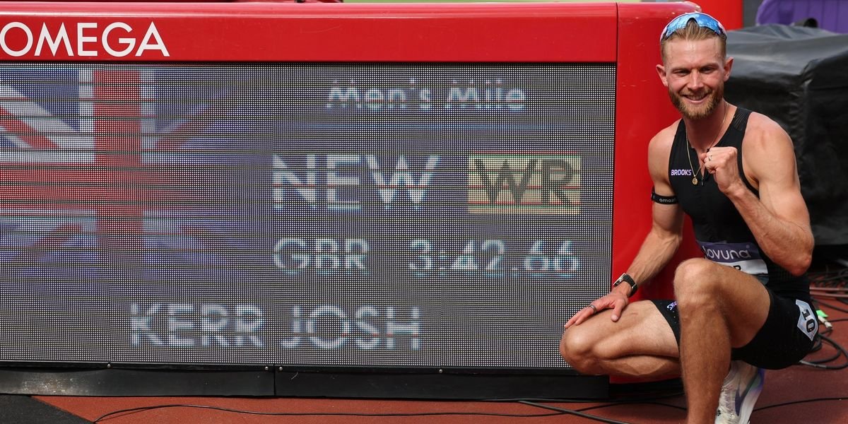 Josh Kerr breaks men's mile world record with time of 3:42.66