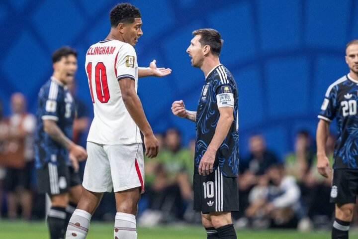 Jude Bellingham downplays altercation with Lionel Messi after England's World Cup exit