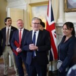 Keir Starmer reaffirms UK’s unwavering support for Ukraine during final Kyiv visit as Prime Minister