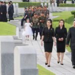 Kim Jong Un commemorates Korean War armistice with daughter at his side