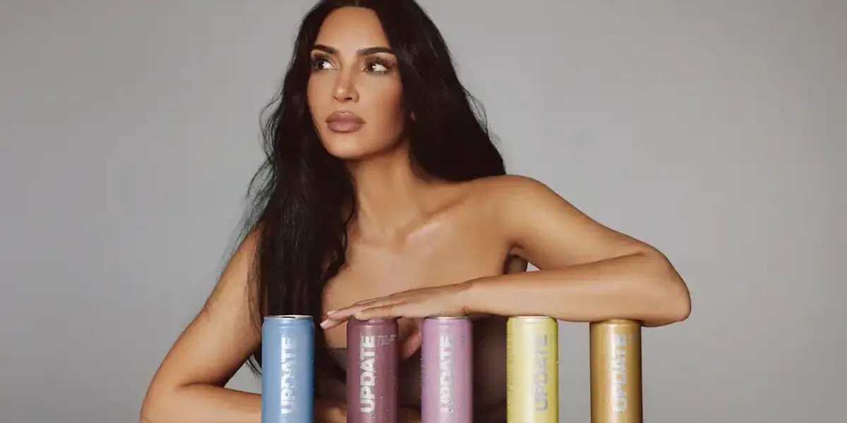 Kim Kardashian co-founds energy drink brand Update with rebranding push