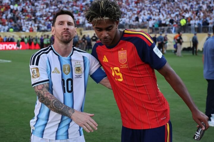 Lamine Yamal shares emotional message from Lionel Messi after Spain's World Cup victory over Argentina