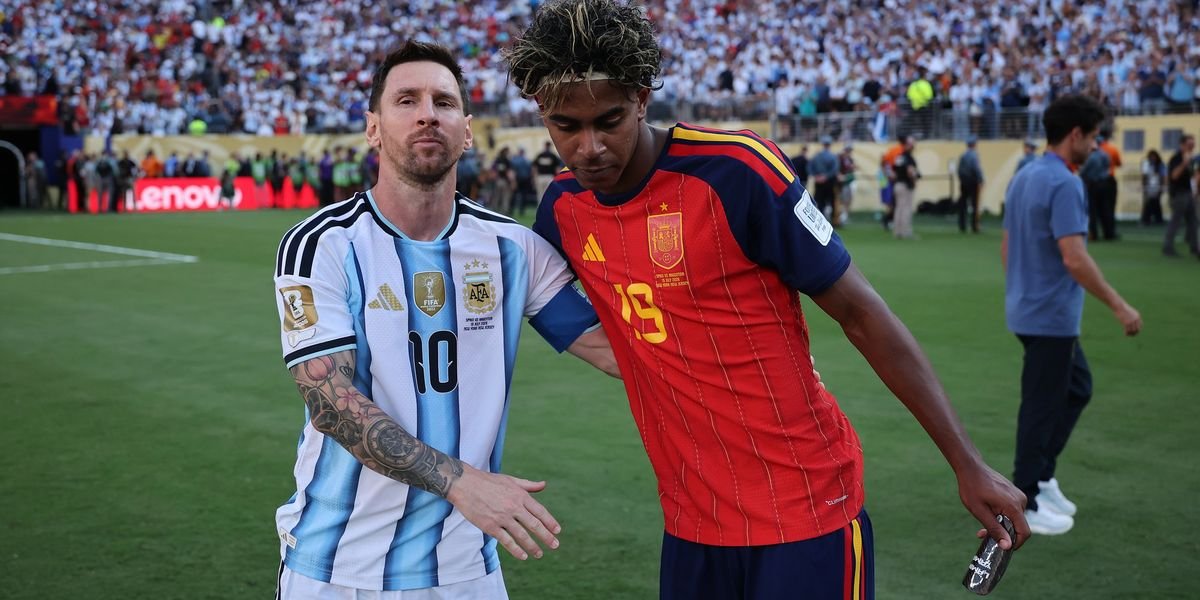 Lamine Yamal shares emotional message from Lionel Messi after Spain's World Cup victory over Argentina