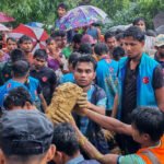 Landslide in Rohingya camp in Bangladesh kills five children during class
