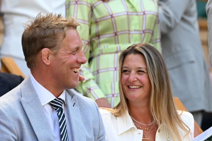 Lewis Moody makes special appearance at Wimbledon following MND diagnosis