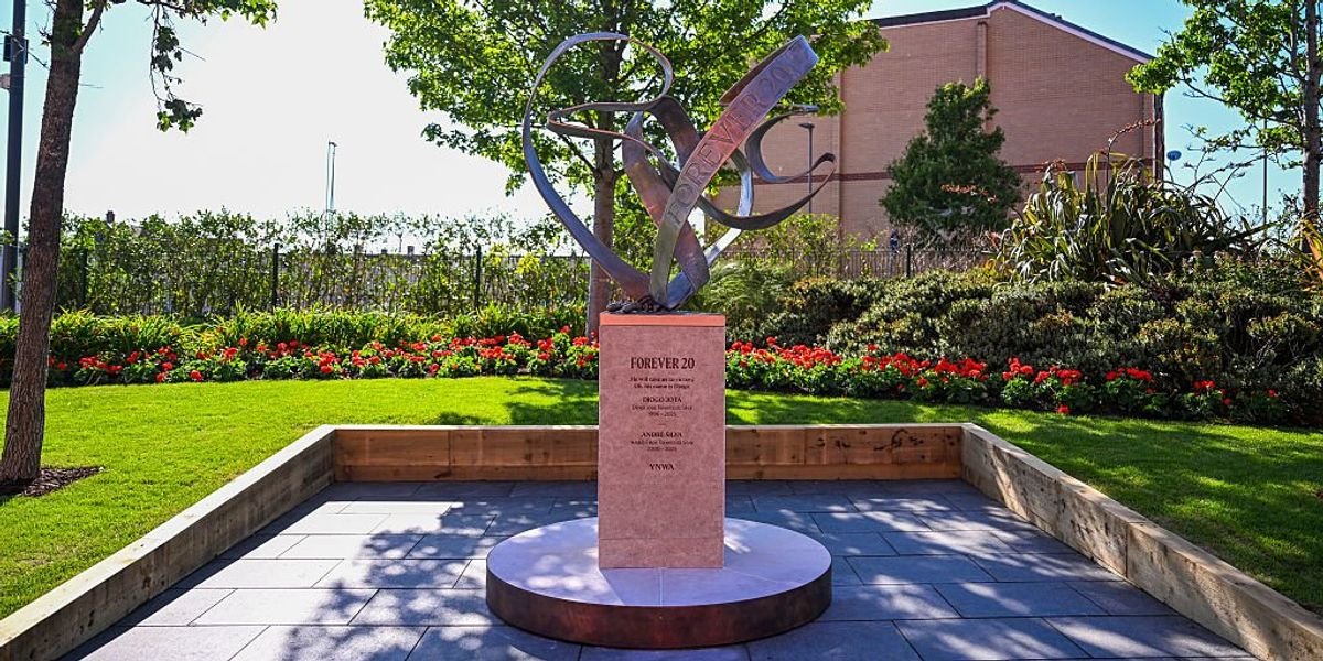 Liverpool pays tribute with memorial for Diogo Jota on anniversary of his death