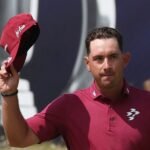 Lucas Herbert and Sam Burns equal record for lowest score in major at The Open