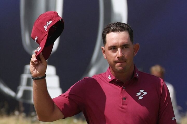 Lucas Herbert and Sam Burns equal record for lowest score in major at The Open
