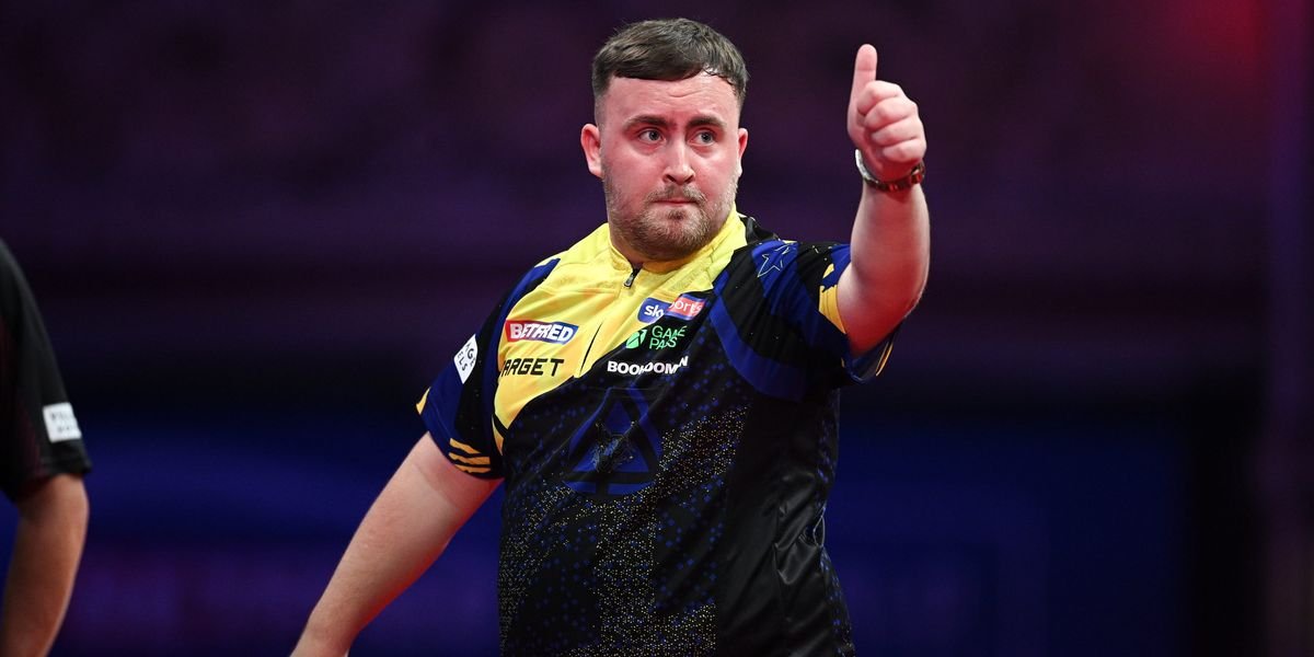 Luke Littler warns rivals after victory over Josh Rock in World Matchplay semi-finals