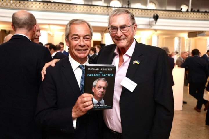 Nigel Farage hires Ashcroft researcher Miles Goslett to boost Reform UK's struggling operation