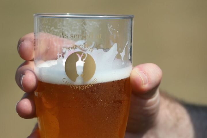 Outrage over £8 pints at The Open as fans express frustration over drink prices